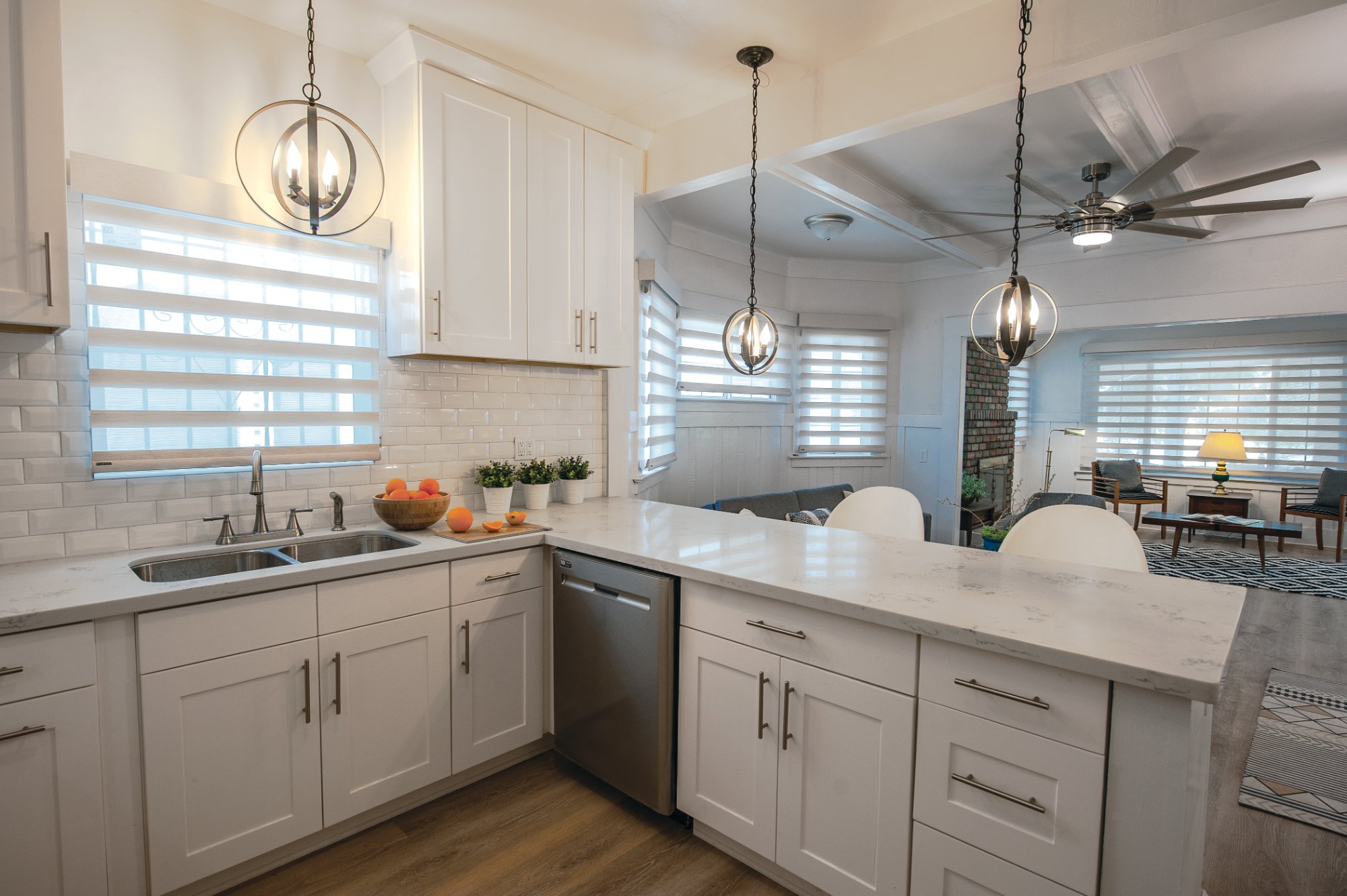 Perfect Sheer shades over kitchen windows – Las Vegas